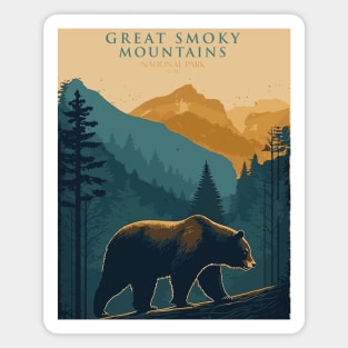 Great Smoky Mountains National Park Magnet